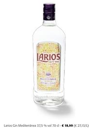 Larios gin mediterránea-Larios