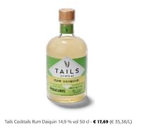Tails cocktails rum daiquiri-Tails Cocktails