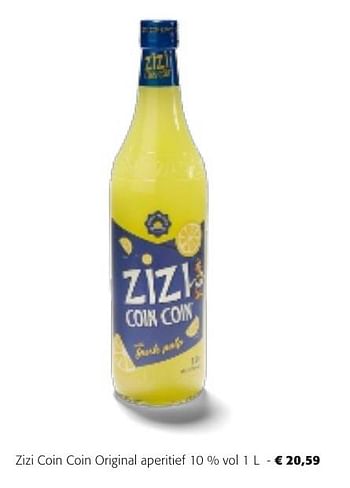 Promotions Zizi coin coin original aperitief - Zizi - Valide de 24/04/2024 à 07/05/2024 chez Colruyt