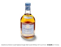 Dalwhinnie winter`s gold highland single malt scotch whisky-Dalwhinnie