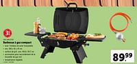 Promotions Barbecue à gaz compact - Grill Meister - Valide de 02/05/2024 à 07/05/2024 chez Lidl