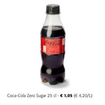 Promoties Coca-cola zero sugar - Coca Cola - Geldig van 24/04/2024 tot 07/05/2024 bij Colruyt