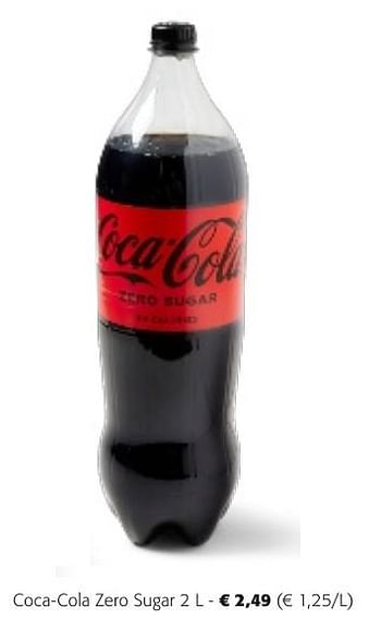 Promotions Coca-cola zero sugar - Coca Cola - Valide de 24/04/2024 à 07/05/2024 chez Colruyt