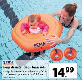 Promoties Siège de natation ou brassards - Bema  - Geldig van 02/05/2024 tot 07/05/2024 bij Lidl