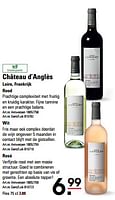 Promoties Château d`anglès loire rood - Rode wijnen - Geldig van 25/04/2024 tot 13/05/2024 bij Sligro