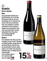 Promoties Godelia bierzo rojo - Rode wijnen - Geldig van 25/04/2024 tot 13/05/2024 bij Sligro