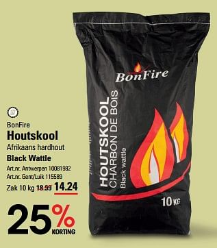 Promotions Houtskool - Bonfire - Valide de 25/04/2024 à 13/05/2024 chez Sligro