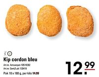 Kip cordon bleu-Huismerk - Sligro