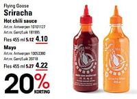 Sriracha hot chili sauce-Flying goose