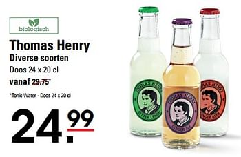 Promoties Thomas henry - THOMAS HENRY - Geldig van 25/04/2024 tot 13/05/2024 bij Sligro