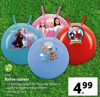 Promoties Ballon sauteur - JOHN - Geldig van 02/05/2024 tot 07/05/2024 bij Lidl