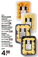 Promoties Verse pasta tagliatelle - Altoni - Geldig van 25/04/2024 tot 13/05/2024 bij Sligro