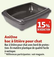 Promotions Anione bac à litière pour chat 15% de réduction - Anione - Valide de 30/04/2024 à 06/05/2024 chez Maxi Zoo