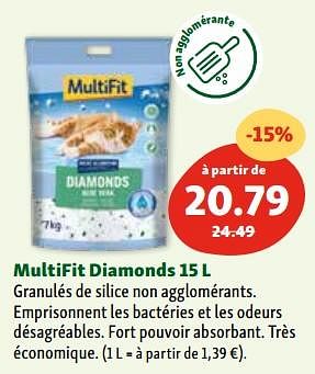 Promoties Multifit diamonds - Multifit - Geldig van 30/04/2024 tot 06/05/2024 bij Maxi Zoo