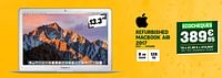 Promoties Apple refurbished macbook air 2017 eco + - Apple - Geldig van 24/04/2024 tot 05/05/2024 bij Electro Depot