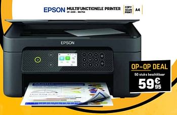 Promotions Epson multifunctionele printer xp-3200 - Epson - Valide de 24/04/2024 à 05/05/2024 chez Electro Depot