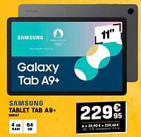 Samsung tablet tab a9+-Samsung