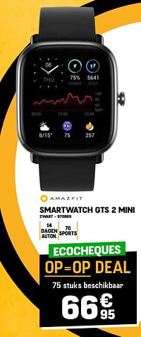 Amazfit smartwatch gts 2 mini zwart-Amazfit