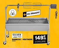 Barbecue houtskool-Silver Style