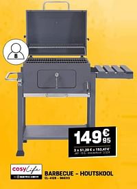 Barbecue houtskool cl 4128-Cosylife