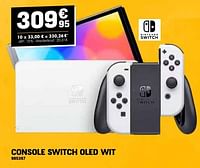 Promoties Console switch oled wit - Nintendo - Geldig van 24/04/2024 tot 05/05/2024 bij Electro Depot