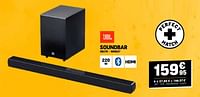 Promoties Soundbar sb270 - JBL - Geldig van 24/04/2024 tot 05/05/2024 bij Electro Depot