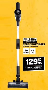 Valberg steelstofzuiger cyclonic s10-Valberg
