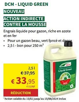 Promoties Dcm - liquid green - DCM - Geldig van 24/04/2024 tot 05/05/2024 bij Horta
