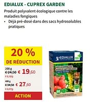 Promotions Edialux - cuprex garden - Edialux - Valide de 24/04/2024 à 05/05/2024 chez Horta