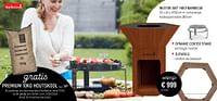 Nestor 360 houtbarbecue + dynamic center stand + zijtafels-Barbecook