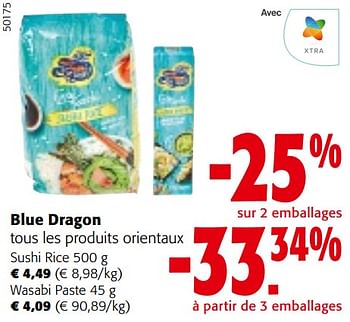 Promoties Blue dragon tous les produits orientaux - Blue Dragon - Geldig van 24/04/2024 tot 07/05/2024 bij Colruyt