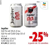 Promotions Jupiler - Jupiler - Valide de 24/04/2024 à 07/05/2024 chez Colruyt