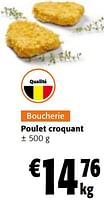 Promotions Poulet croquant - Produit maison - Colruyt - Valide de 24/04/2024 à 07/05/2024 chez Colruyt