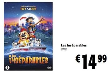 Promoties Les inséparables dvd - Huismerk - Colruyt - Geldig van 24/04/2024 tot 07/05/2024 bij Colruyt