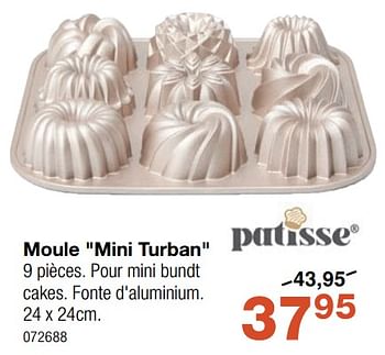 Promotions Moule mini turban - Patisse - Valide de 24/04/2024 à 19/05/2024 chez Home & Co