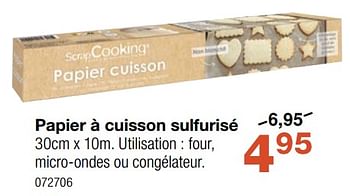 Promoties Papier à cuisson sulfurisé - Huismerk - Home & Co - Geldig van 24/04/2024 tot 19/05/2024 bij Home & Co
