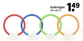 Promotions Duikringen - Produit maison - Wibra - Valide de 25/04/2024 à 09/05/2024 chez Wibra