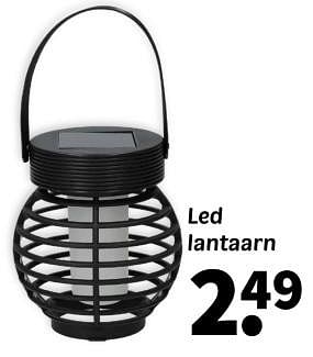Promotions Led lantaarn - Produit maison - Wibra - Valide de 25/04/2024 à 09/05/2024 chez Wibra