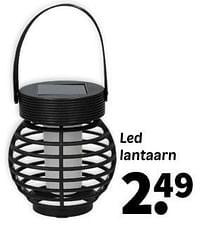 Led lantaarn-Huismerk - Wibra