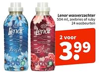 Promoties Lenor wasverzachter - Lenor - Geldig van 25/04/2024 tot 09/05/2024 bij Wibra
