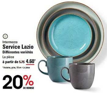Promoties Service lazio - Intermezzo - Geldig van 25/04/2024 tot 13/05/2024 bij Sligro