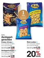 Promoties Aardappelgerechten frieten - Aviko - Geldig van 25/04/2024 tot 13/05/2024 bij Sligro