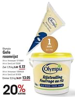 Promoties Gele roomrijst - Olympia - Geldig van 25/04/2024 tot 13/05/2024 bij Sligro
