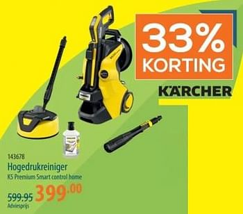Promoties Kärcher hogedrukreiniger k5 premium smart control home - Kärcher - Geldig van 25/04/2024 tot 15/05/2024 bij Cevo Market