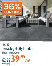 Terrastegel city london-Huismerk - Cevo