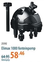Promoties Elimax 1000 fonteinpomp - Ubbink - Geldig van 25/04/2024 tot 15/05/2024 bij Cevo Market