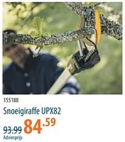 Promoties Snoeigiraffe upx82 - Fiskars - Geldig van 25/04/2024 tot 15/05/2024 bij Cevo Market