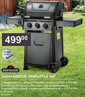 Promoties Gasbarbecue freestyle 365 - Napoleon - Geldig van 25/04/2024 tot 19/05/2024 bij HandyHome
