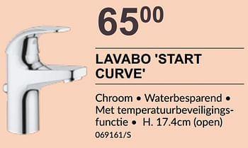 Promotions Lavabo start curve - Grohe - Valide de 25/04/2024 à 19/05/2024 chez HandyHome