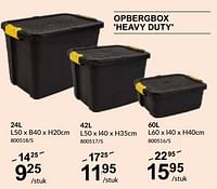 Promotions Opbergbox heavy duty - Produit Maison - HandyHome - Valide de 25/04/2024 à 19/05/2024 chez HandyHome